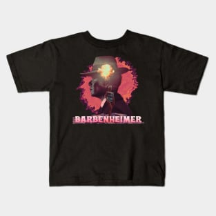 Barbenheimer Design Kids T-Shirt